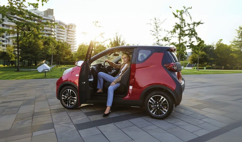 dr 1.0 ev elettrica city car gruppo ghedini