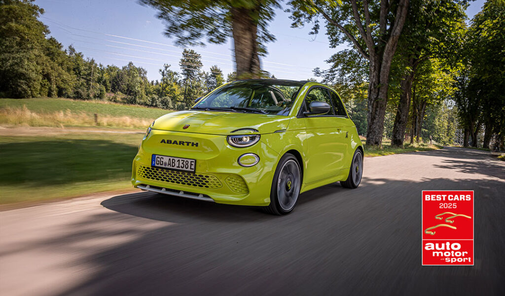 Abarth 500e nominata migliore “Mini Car” 1 ghedini articoli abarth 500e