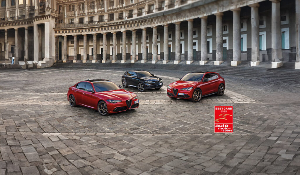 Best Cars 2025: Alfa Romeo premiata per Stelvio, Giulia e Tonale 1 Alfa Romeo Gamma premio Best Cars 2025