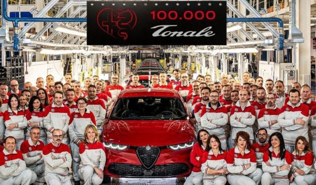 Prodotta in Italia la 100.000° Alfa Romeo Tonale! 1 alfa romeo tonale gruppo ghedini