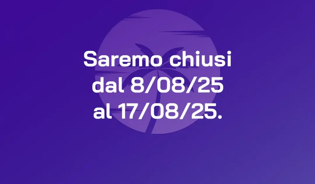 ghedini chiusure estive 2025