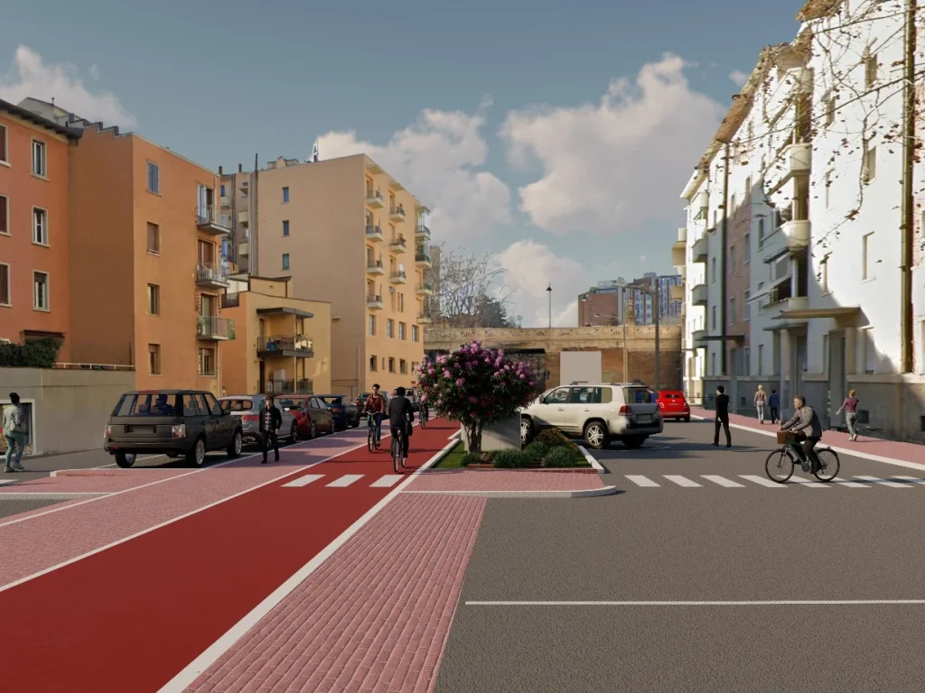 1718809342203 T1 08 Via Libia vista da via Libia verso Ponte Bentivogli.jpg.lg