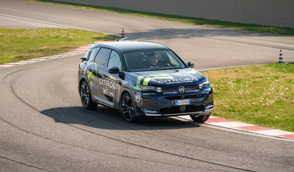 citroen c5 aircross su pista